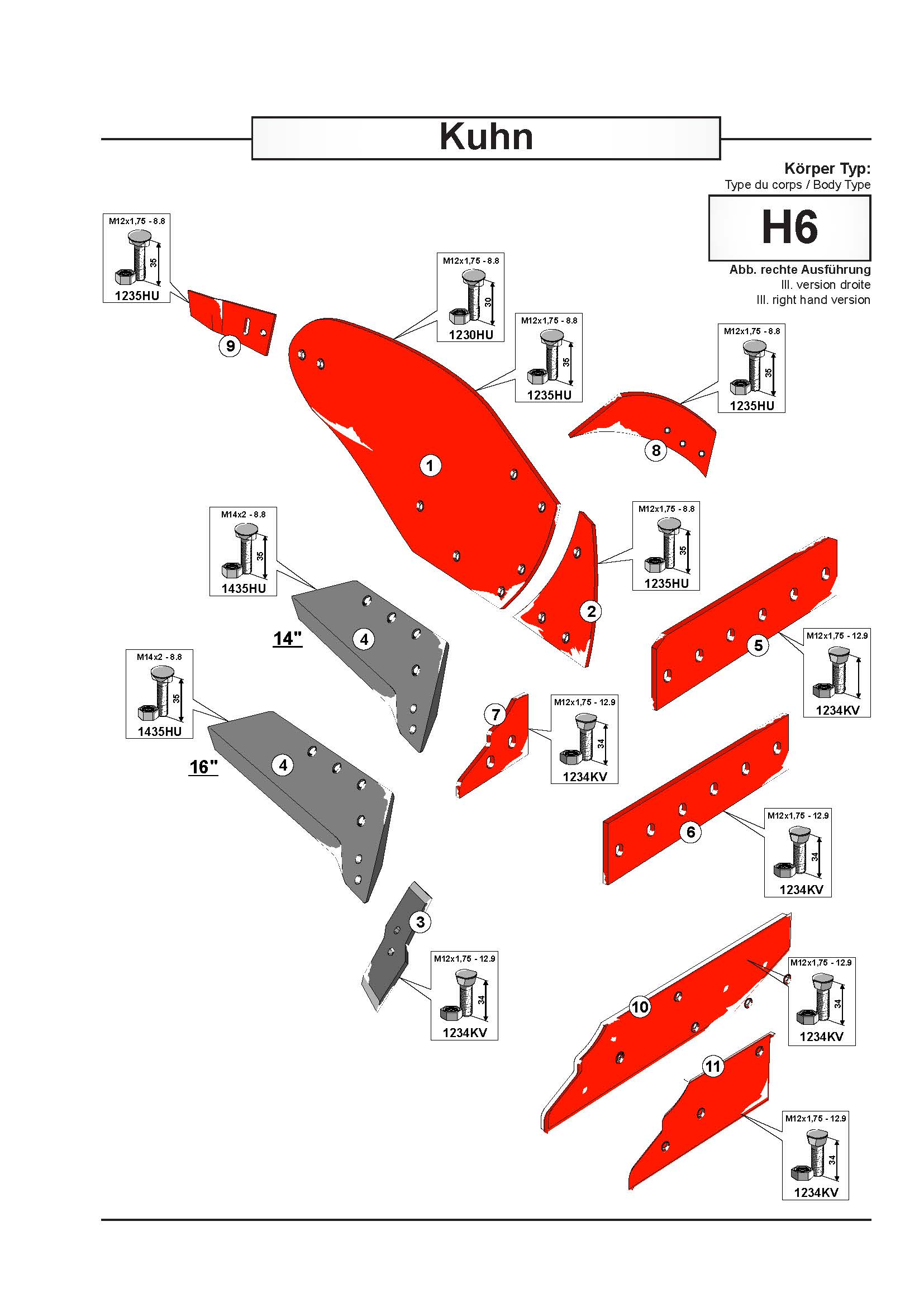 库恩H6